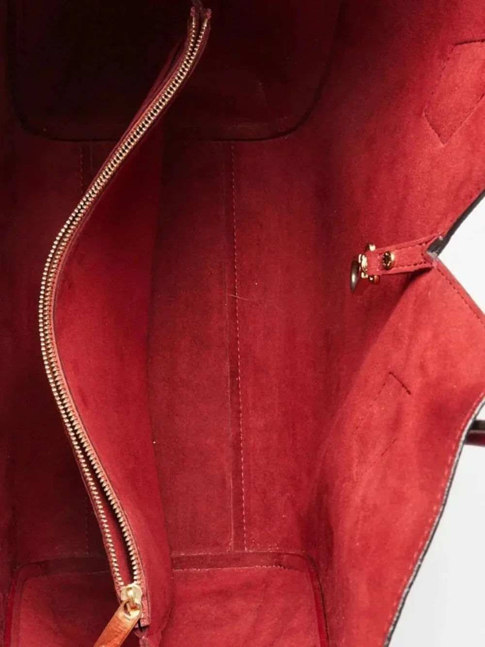 Louis Vuitton Monogram Canvas and Cerise Leather Kimono MM Tote Bag